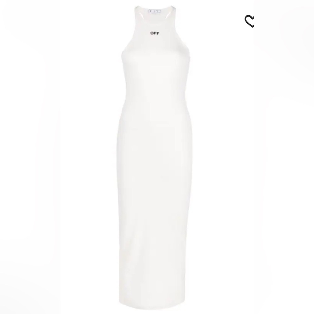 Off white Midi dress